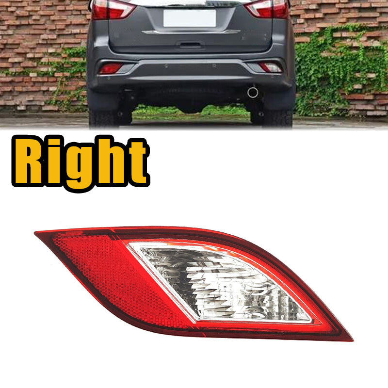 Right Rear Bumper Reflector Rear Brake Lamp for ISUZU MU-X MUX 2013-2017