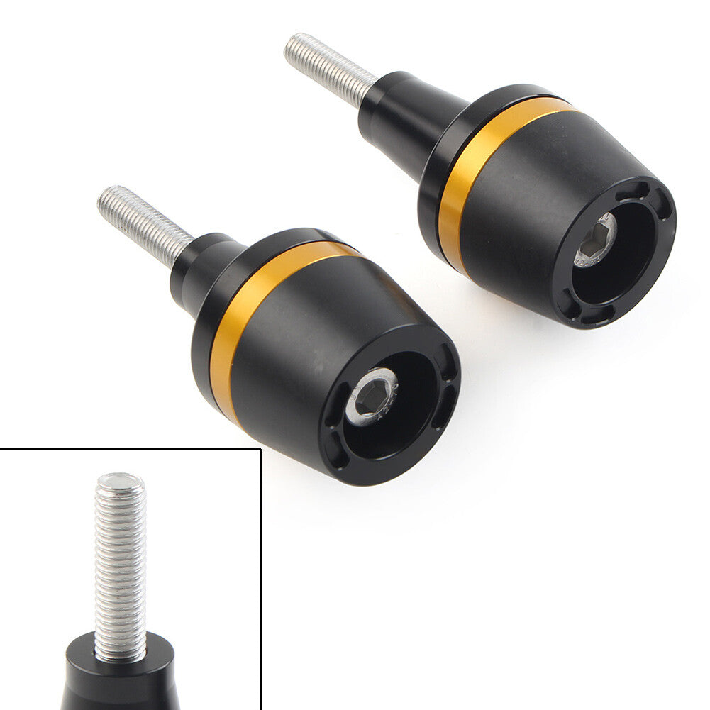 2¢ª Sturzpads Crash Protector f¨¹r for Yamaha for Suzuki for Honda for Kawasaki Universal Gold