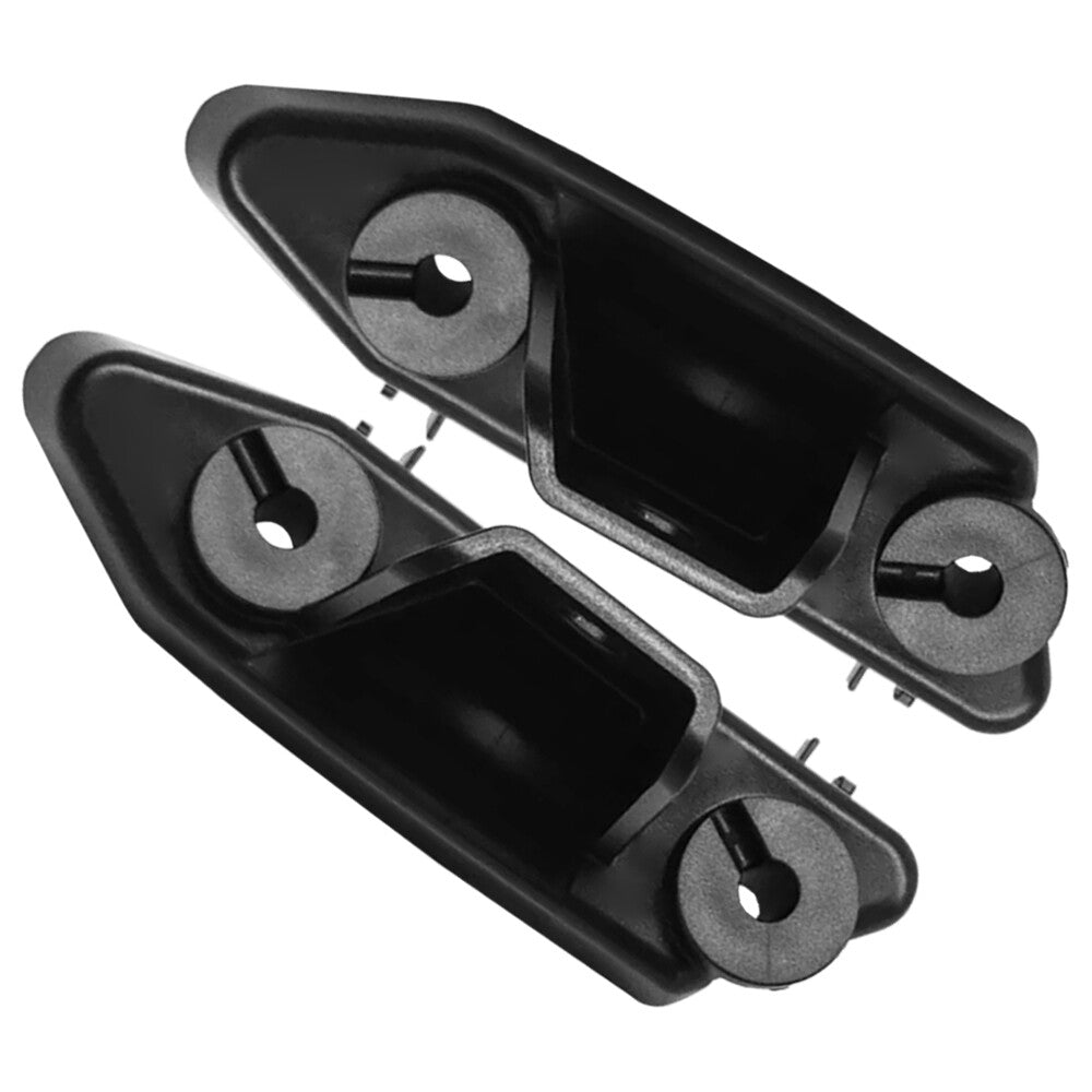 2x Front Left Right Bumper Lower Bracket Guide Black Fits For M3 M4 21-2024