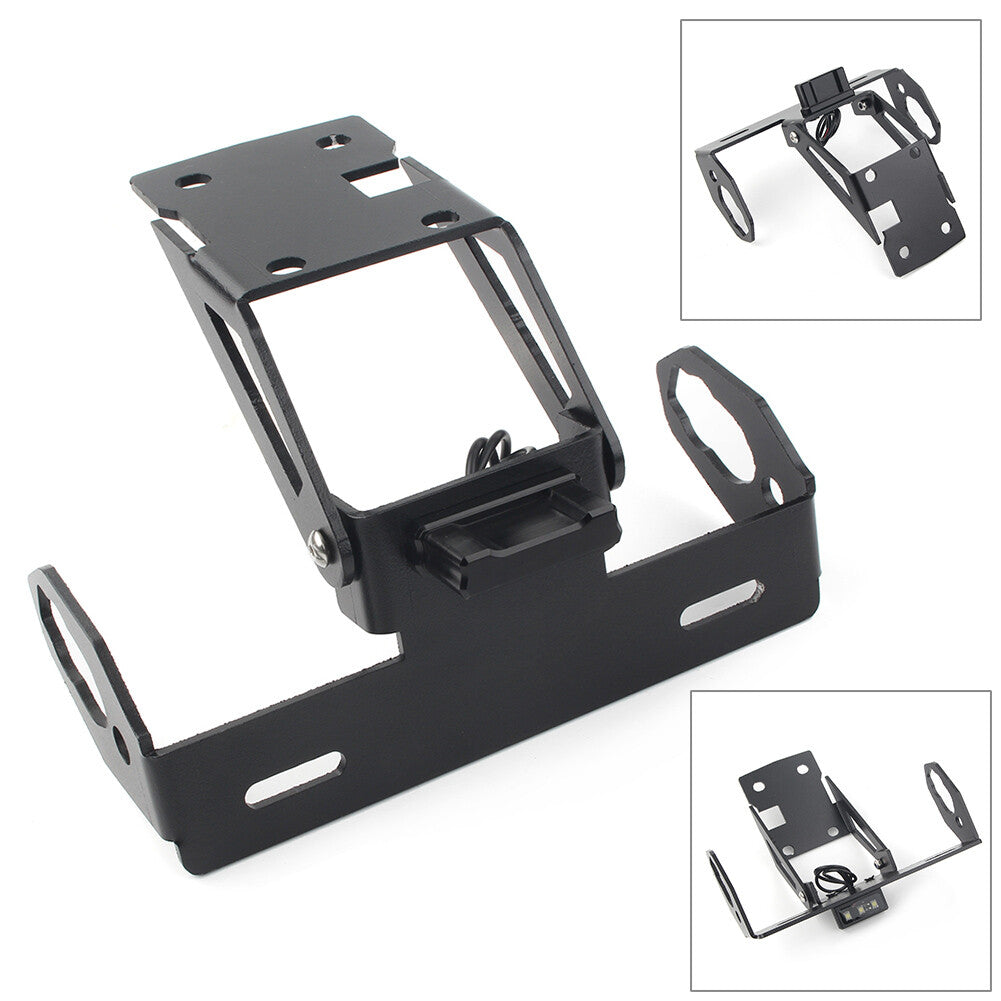 Rear Tail Tidy License Plate Holder Bracket Mount for Kawasaki Z650 2017-2020