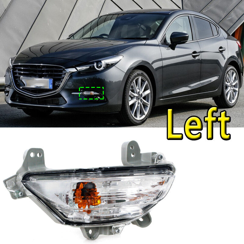 LH Front Bumper Turn Signal Light Left for Mazda 3 axela 2014 2015-2016