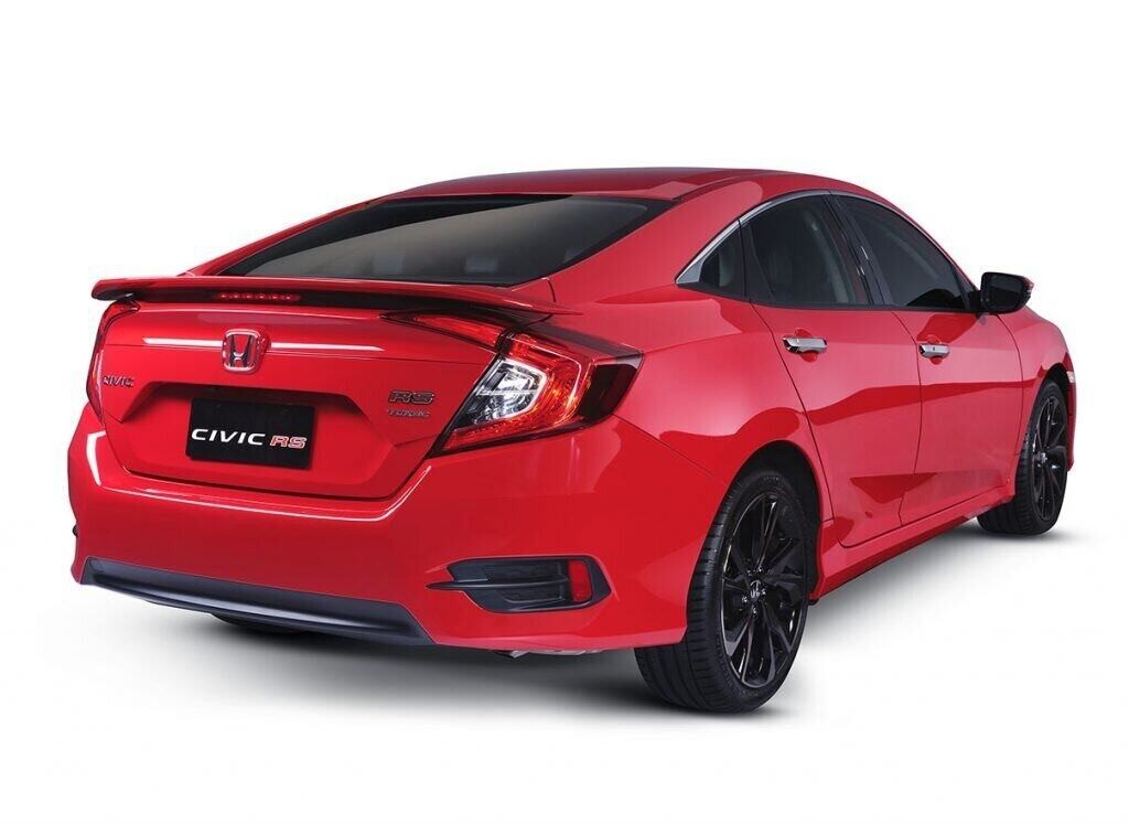 H FOR REAR for CIVIC FC FK Black Glossy Embroidered Badge for CIVIC FC FK 2015-21