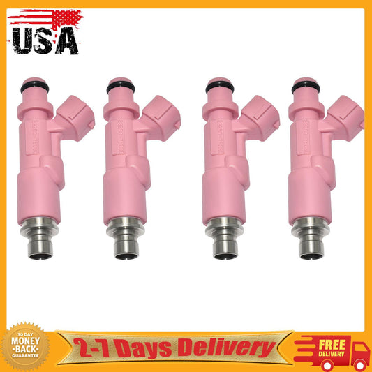4x Fuel Injector 23250-75080 For 99-2004 for Toyota 4Runner Tacoma 2.7L 2.4L