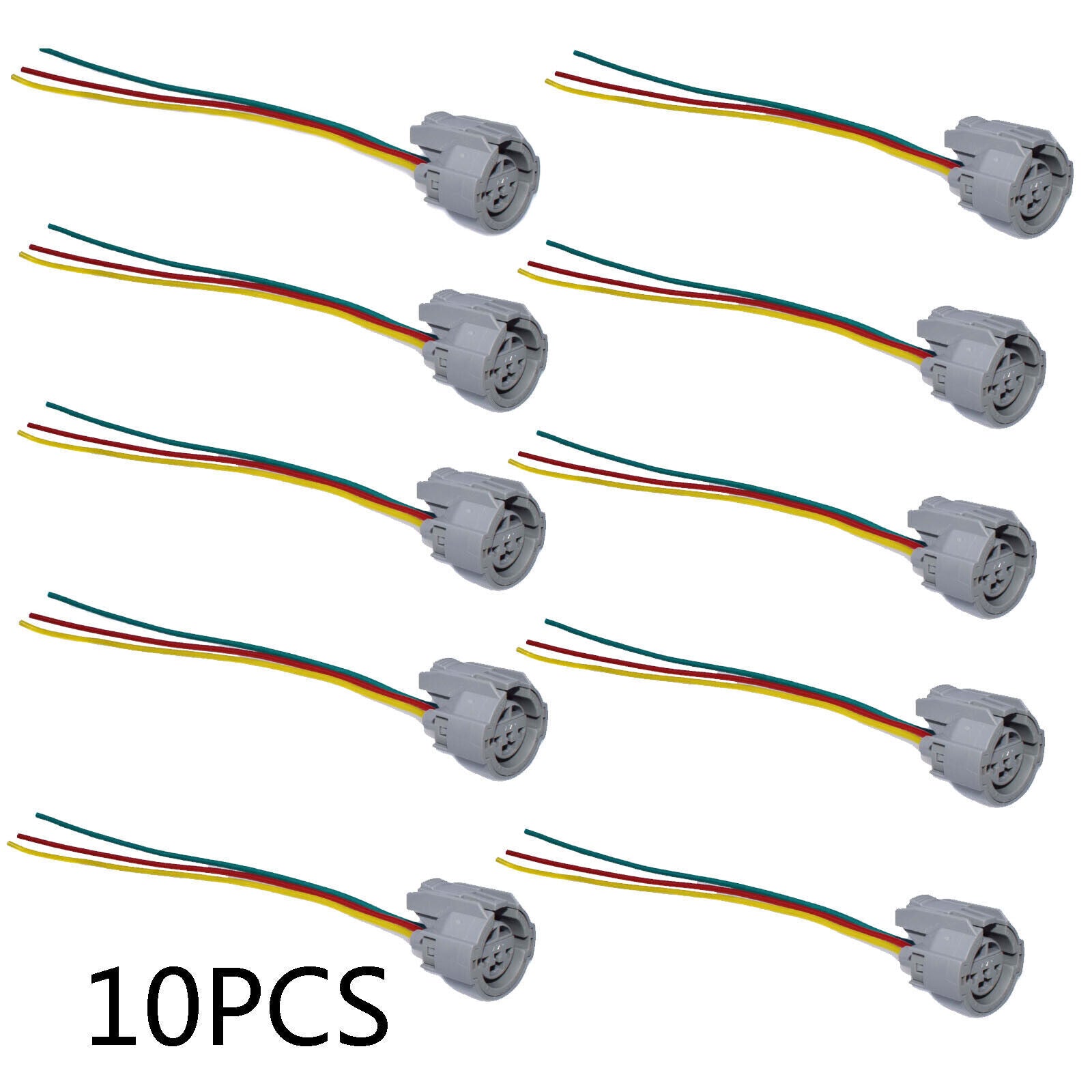 10PCS for Honda for Acura MAP TPS Throttle Position Sensor Connector Plug 3 Wire NEW