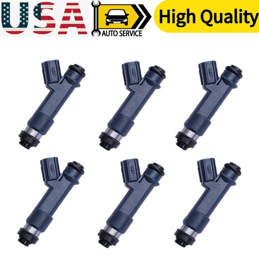6 x FUEL INJECTORS 23250-31010 FOR 05-2015 for TOYOTA TACOMA 03-2009 4RUNNER 4.0L V6