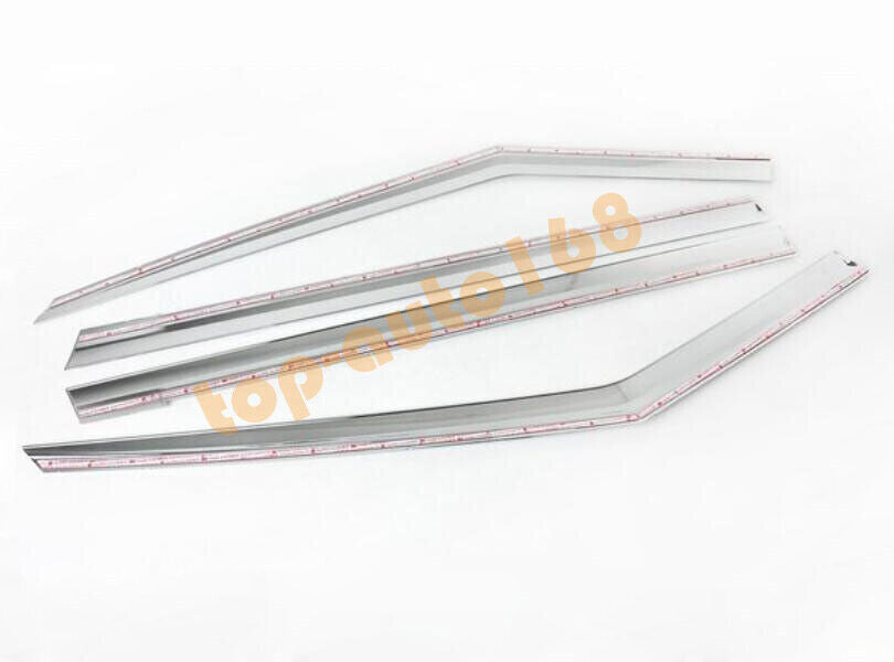 for Ford Explorer 2020-2024 silver Window Visor Vent Shades Sun Rain Guard trim
