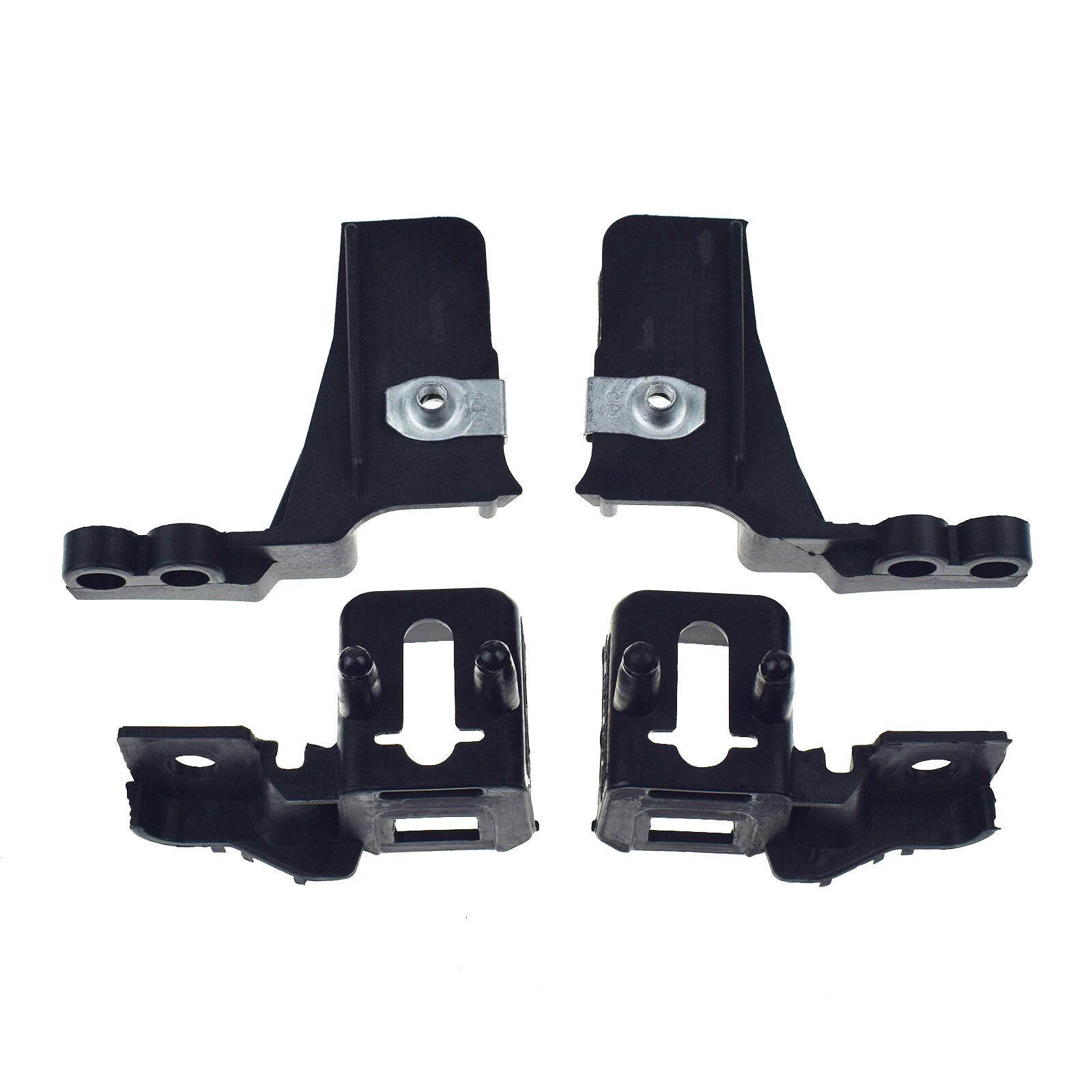 Set of 4 Headlight Lamp Mount Bracket LH RH for Ford Fusion for Lincoln MKZ 2013-16