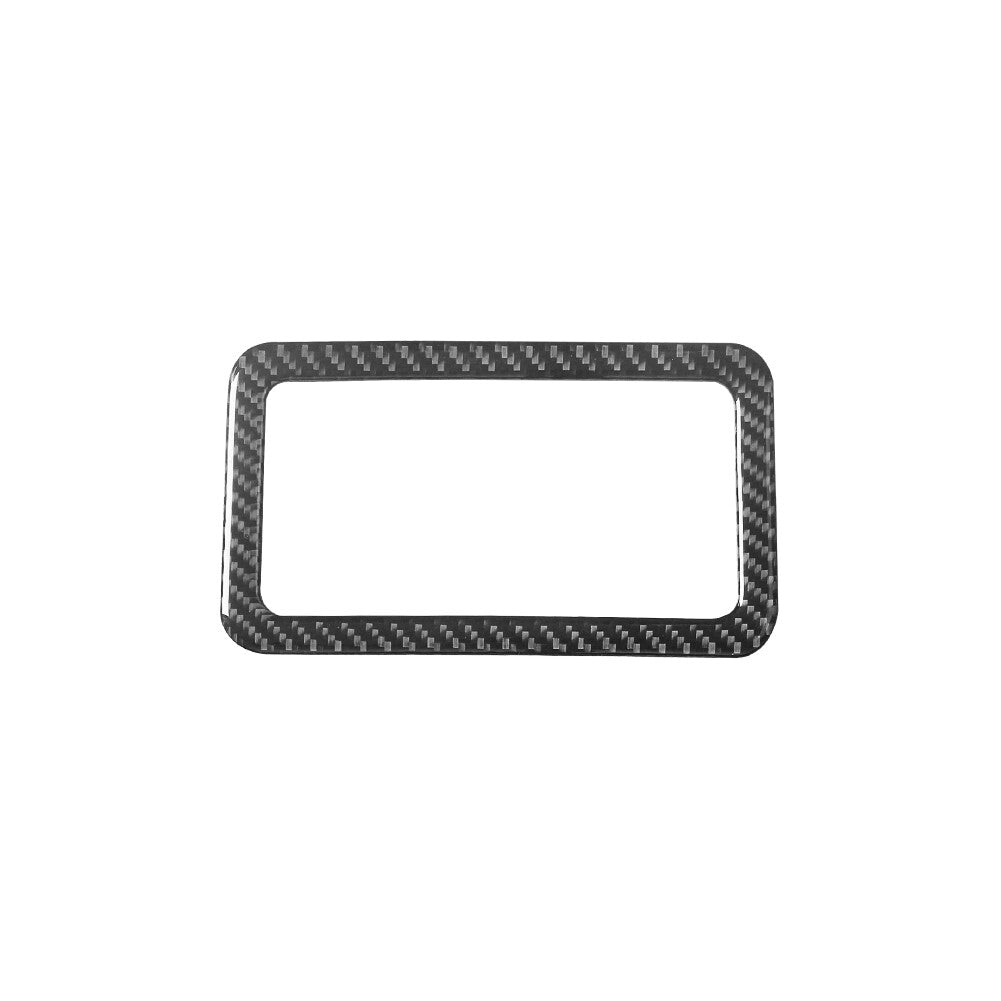 Carbon Fiber Rear Overhead Light Cover Trim For Silverado/tahoe/ for sierra 2007-14