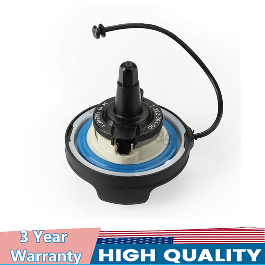 One-piece pack of fuel tank filler caps suitable for BMW 128i, 135i, 320i, 323i, 325i, 328i, and 16116756772 models.
