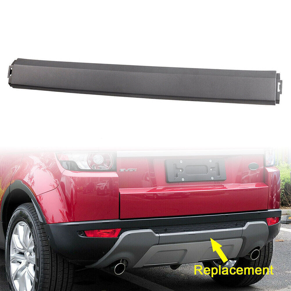 Rear Bumper Lower Central Gray Bar Trim Cover for Range Rover Evoque 2012-2018