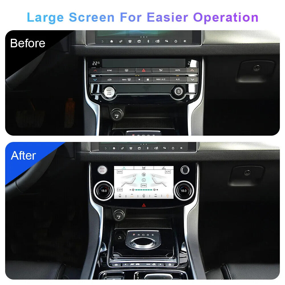 A/C LCD for Smart Air Controller Climate Control Module for Jaguar F-PACE 2016-2020