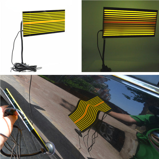 LED Line Board Reflector Car Bady Paintless Removal Dent Pit Tool Repair Detect