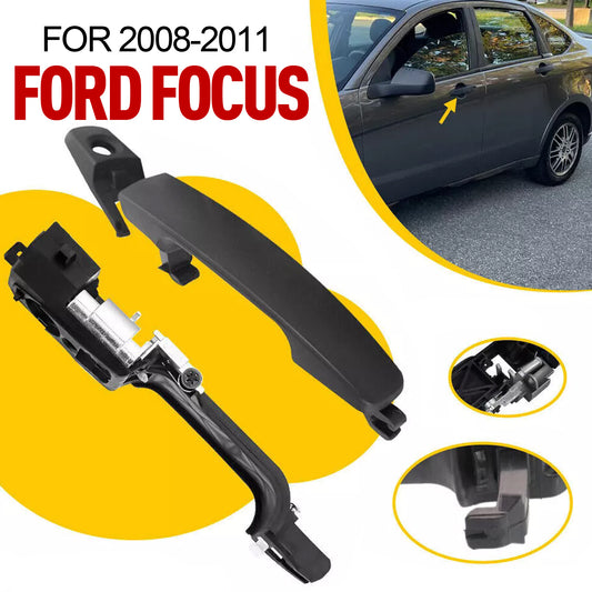 Left Driver Side Exterior Door Handle Bracket Primed for 2008-2011 for Ford Focus