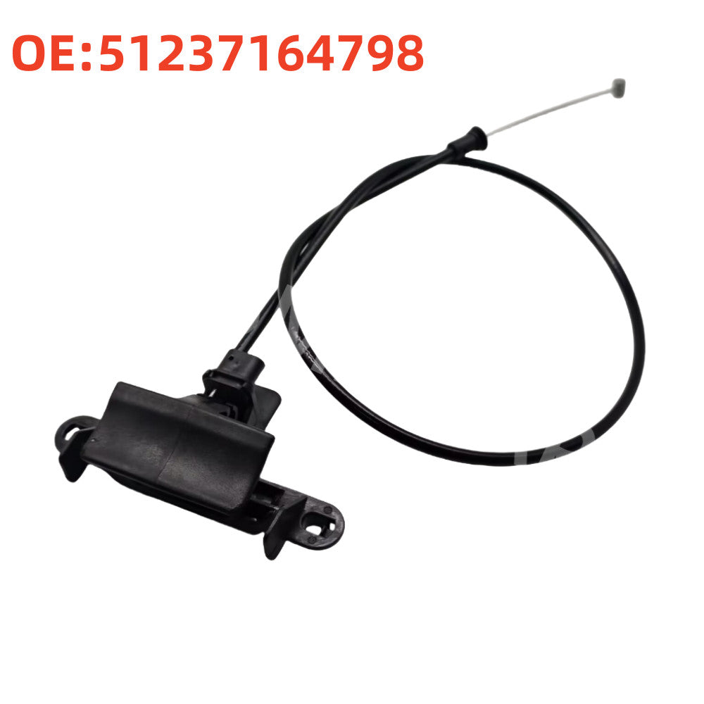 Car Engine Hood Release Cable Wire W/Handle Replacement Fit for BMW for X5 2007-2014
