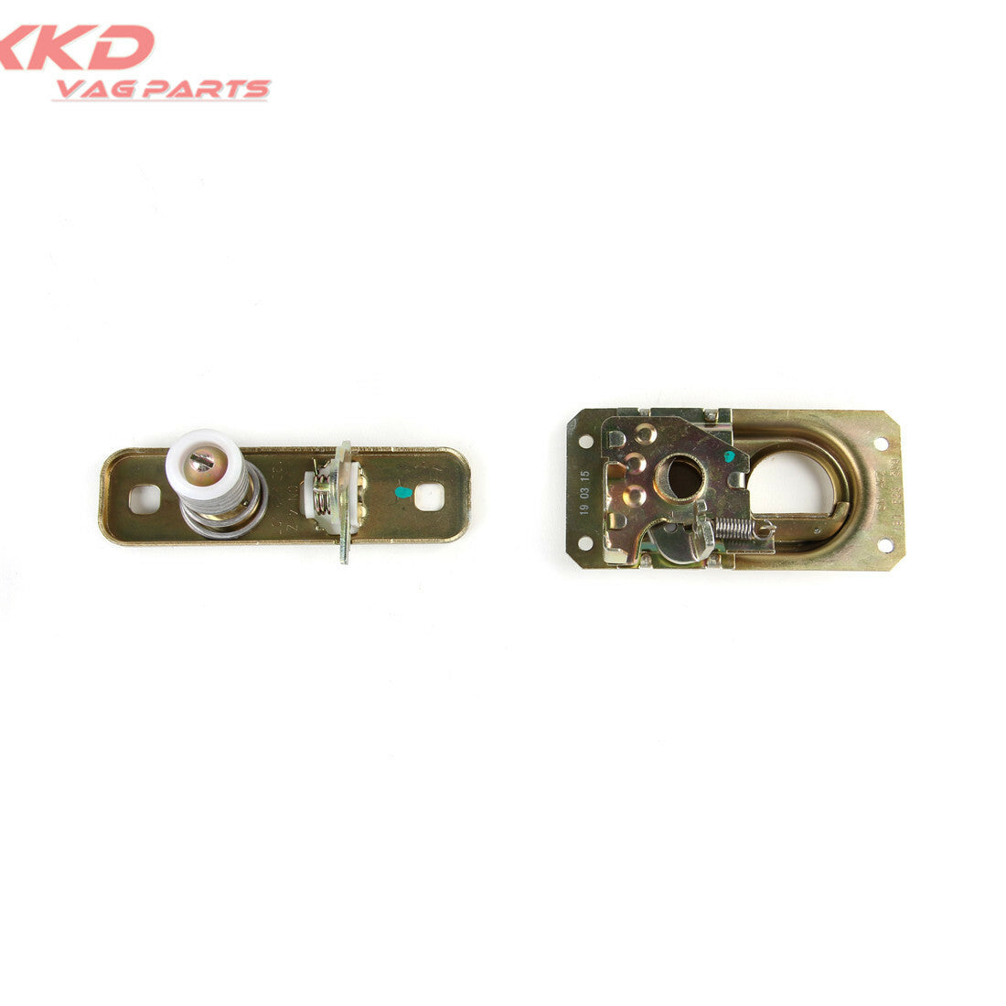 Upper Hood Latch Lock Actuator Set for VW Campmoible Eurovan for Golf 89-92 for Jetta