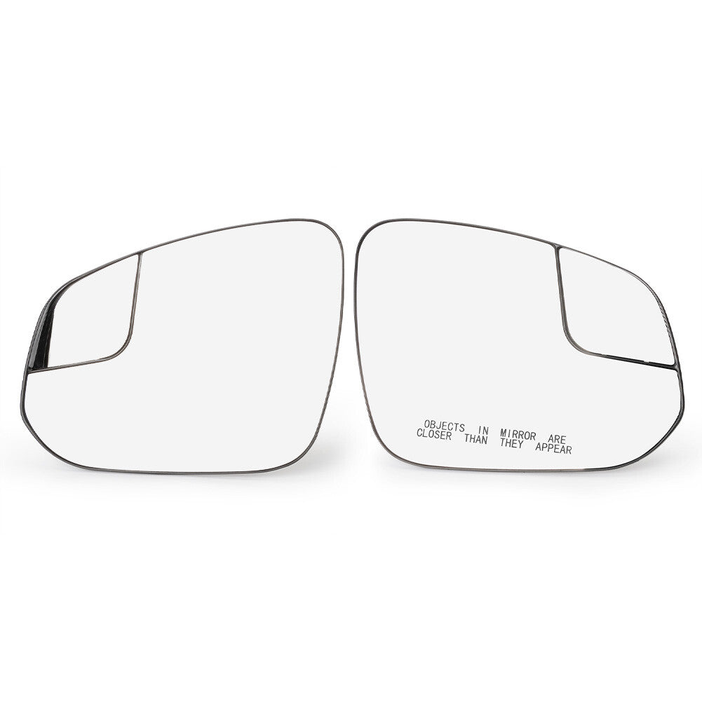 2-pack of left + right blind spot heated mirror glass suitable for Toyota Rav4 2013-2018 2015