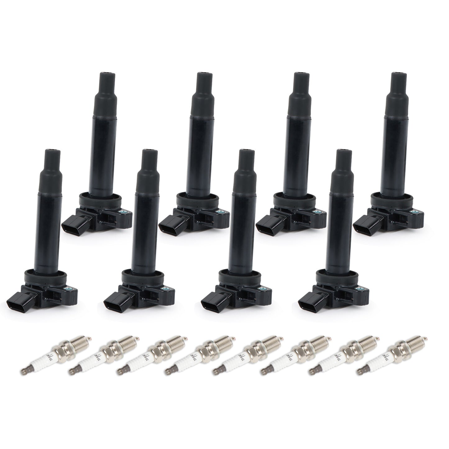 8 Ignition Coils  8 Iridium Spark Plugs for Toyota Tundra Sequoia 4.7L V8 UF230