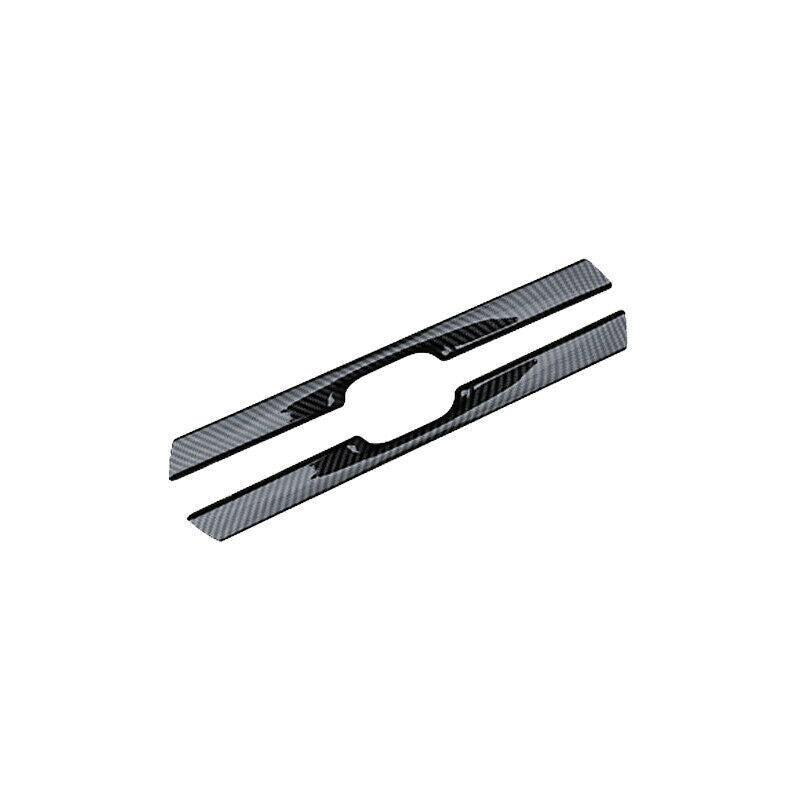 Gear Shift Both Side Cover Trim 2PCS for Honda CR-V CRV 2017-2022 Carbon Fiber