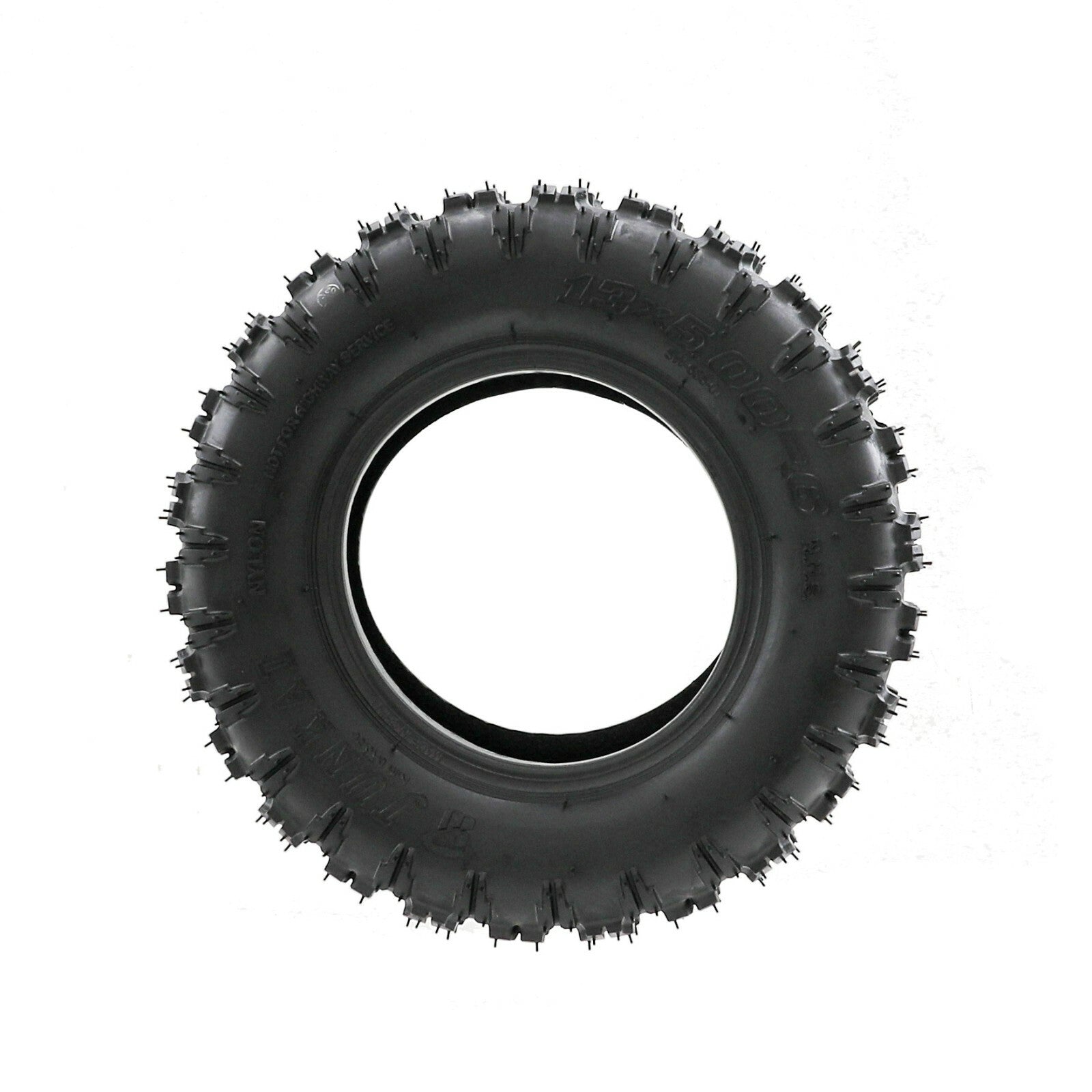 2pcs 6 inch 13x5.00-6 Knobby Tyre Tubeless 13x5-6 Go Kart Mower ATV Quad Scooter