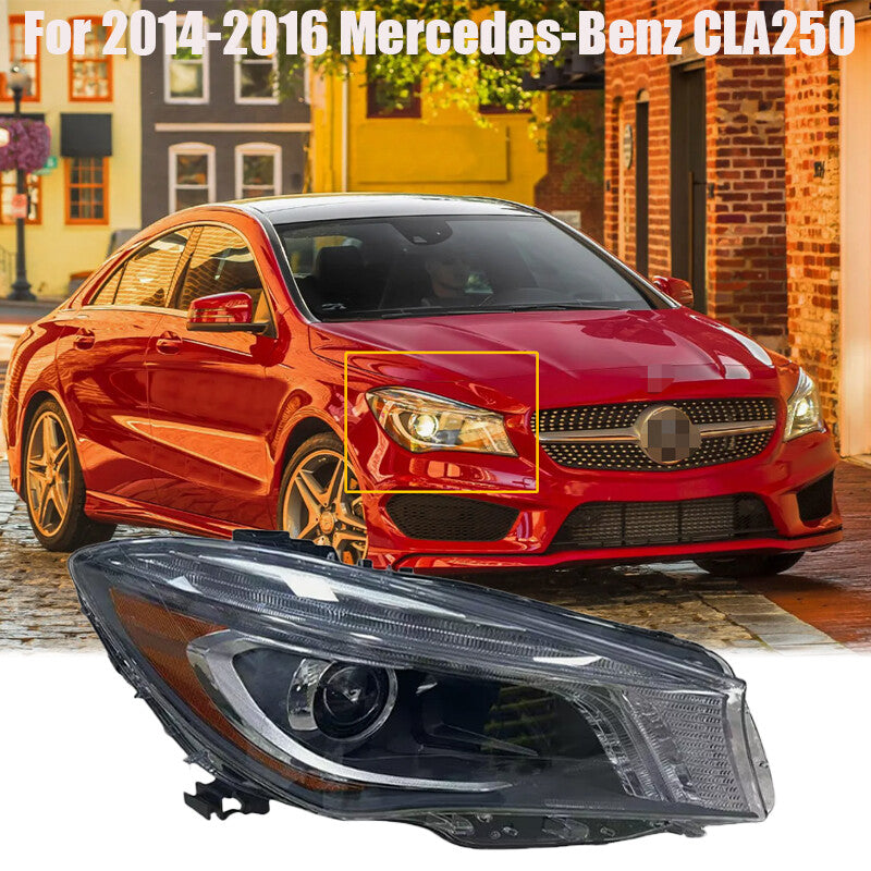 Xenon Headlight Front Right RH Passenger Side For 2014-2016 for Mercedes-Benz CLA250
