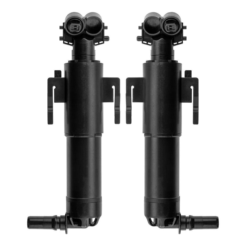Set of 2 Head Lamp Headlight Washer Jet Nozzle Sprayer For 2015-2019 5 6 Series