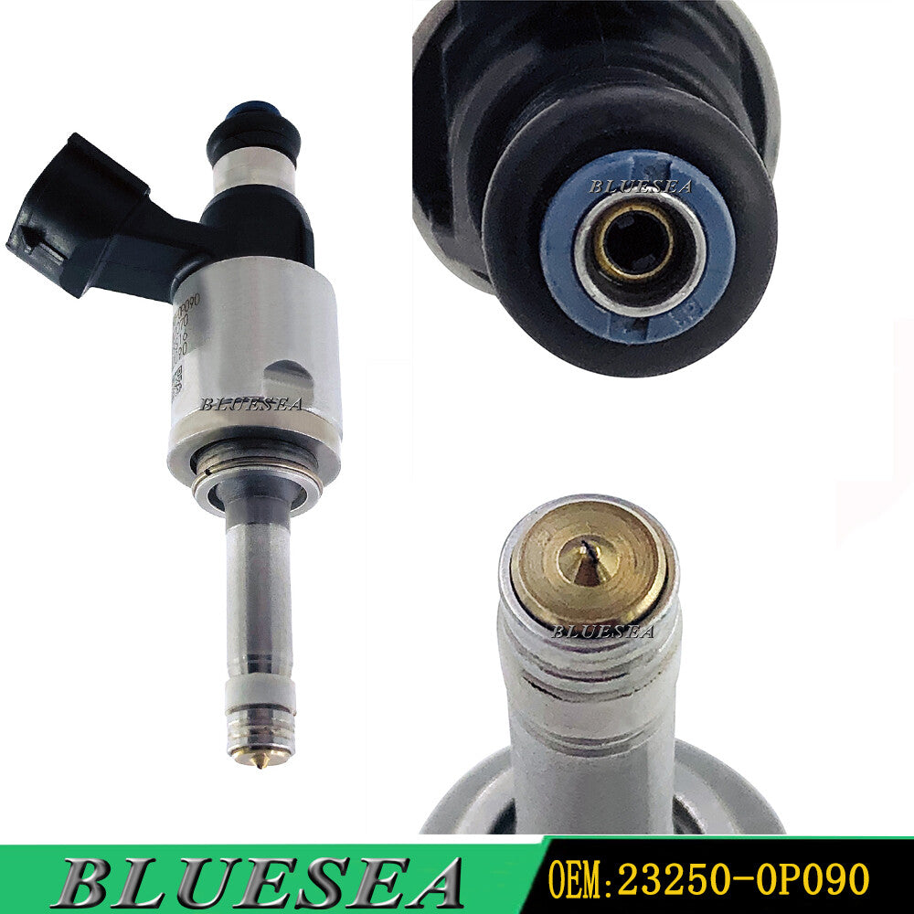 OEM GDI Fuel Injectors 23250-0P090 for Toyota Highlander for Sienna Tacoma 3.5L 6PC
