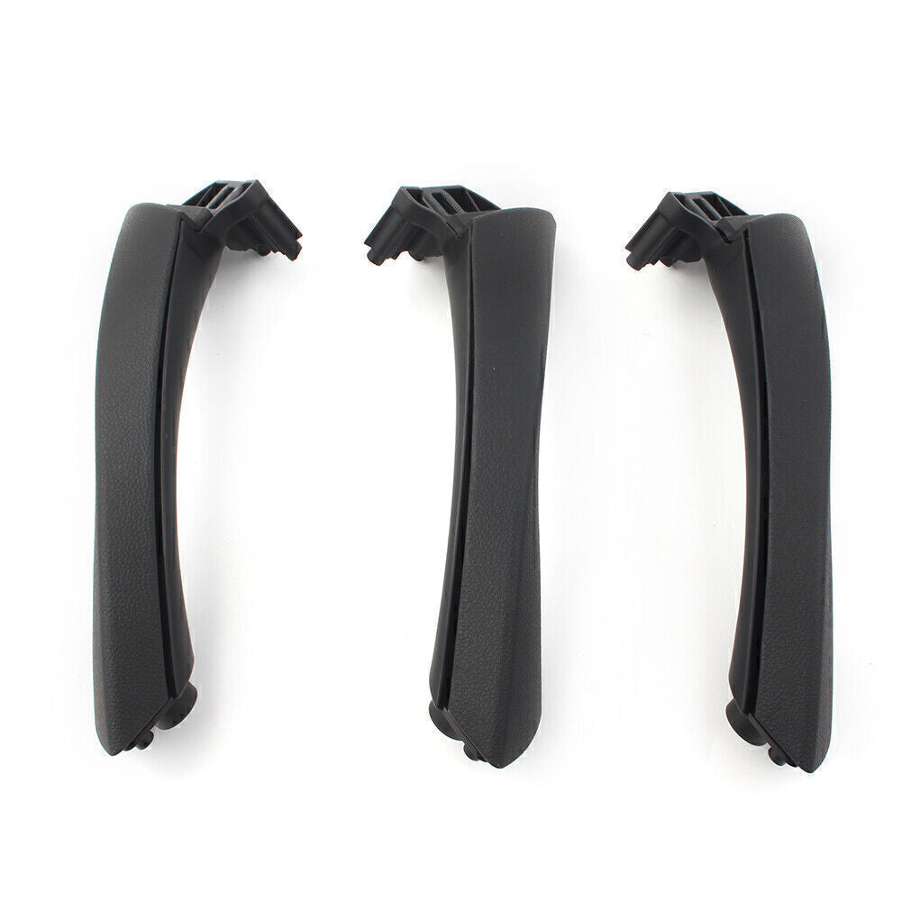 Inner Door Panel Handle Pull Trim Cover for BMW 3Series E90 E91 04-12 RHD Black