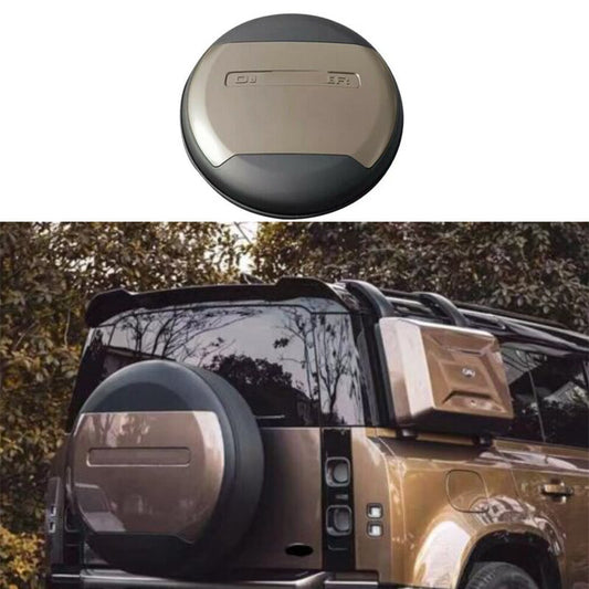 Tailgate Trunk Spare Black Brown for Land Rover for Defender 2020-2023 1X Tire Cover