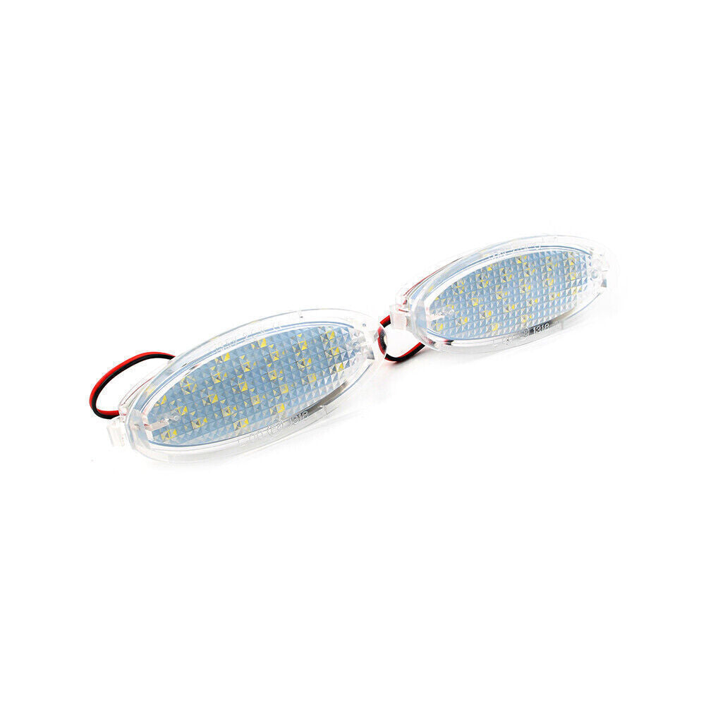 2x 24LED License Plate Lights White Fit for Opel Astra F hatchback for Corsa B Vectra