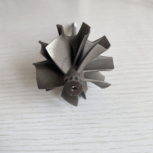 TD05HR Reverse 49.1X56 mm 5+5 Blade Turbine Wheel/Turbine Shaft and Wheel for Turbines
