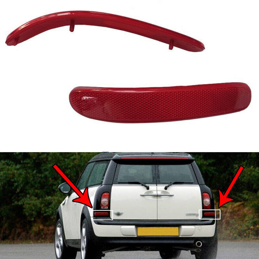 Rear Bumper Reflectors Light Fog lamp for BMW for Mini Cooper Clubman R55 2008-2014