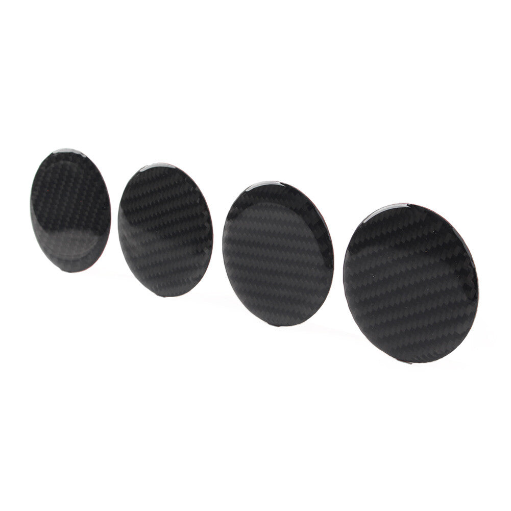 4pcs Cup Holder Insert Coaster Pad Mat Cover Trim for Jeep for Wrangler JK 2007-2017