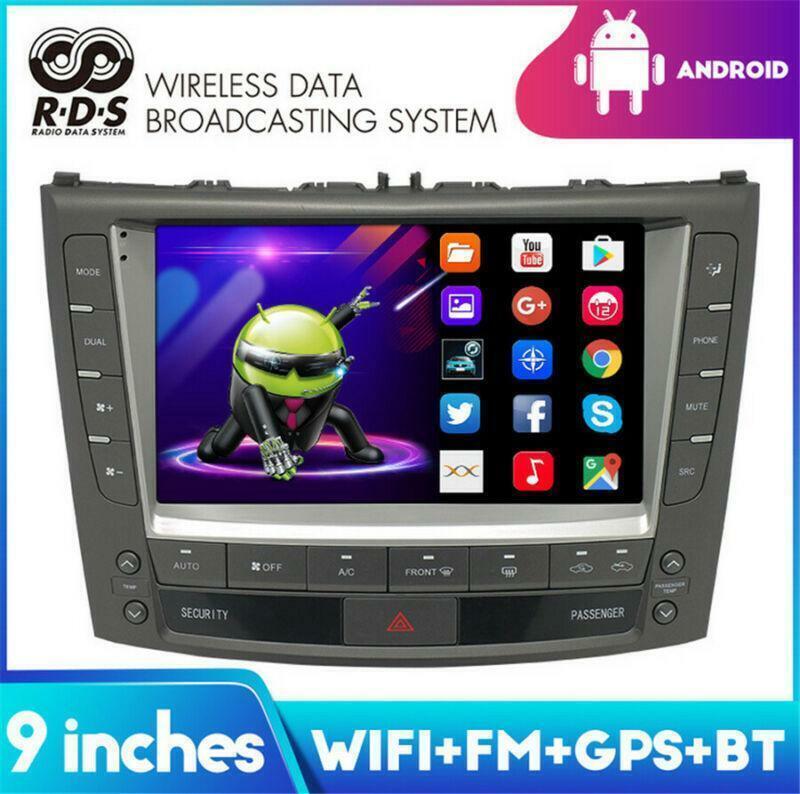 9 Android 10.1 Stereo Radio GPS Player AC for Lexus IS250 IS300 IS350 2005-12