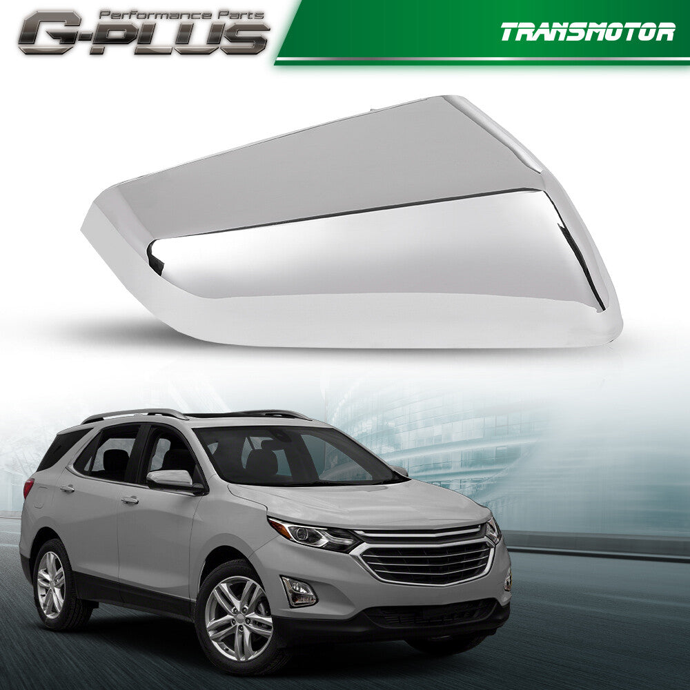 Suitable for 2018-2021 for Chevrolet Equinox for GMC Terrain Mirror Cap Chrome Right Side
