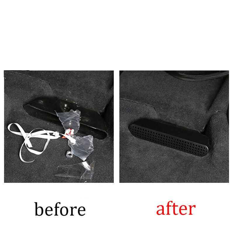 Fit for BMW X3 G01 X4 G02 2018-21 Black Dust Cover Air Outlet Under for Seat Trim 2P