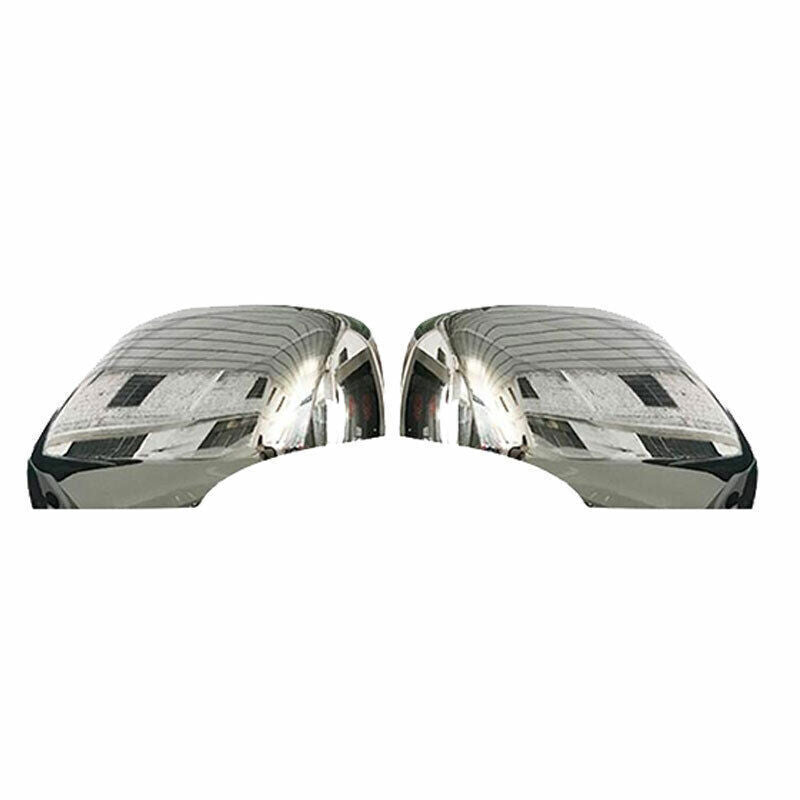 for Nissan Armada 17-24 Chrome Side Rear View Side Door Mirror Cap Cover Trim 2P