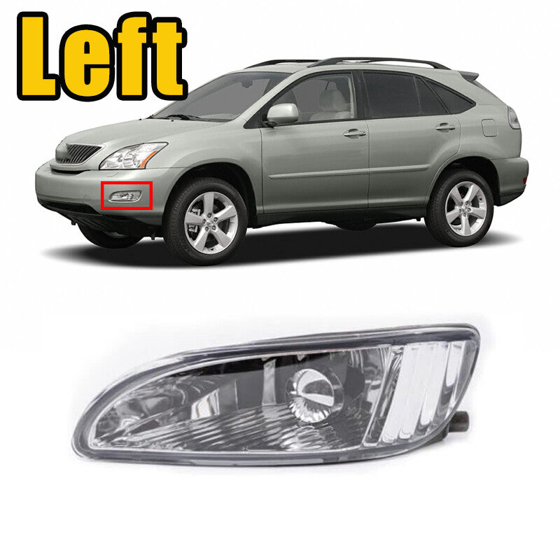 Left For 2004-2009 for Lexus RX300 RX330 RX350 Front Bumper Fog Light Driver