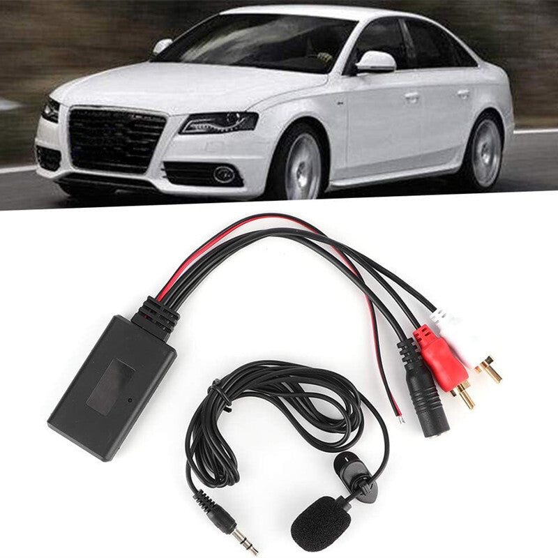 Car Radio 2RCA Input Stereo Wireless Play Bluetooth Function Module with MIC Kit