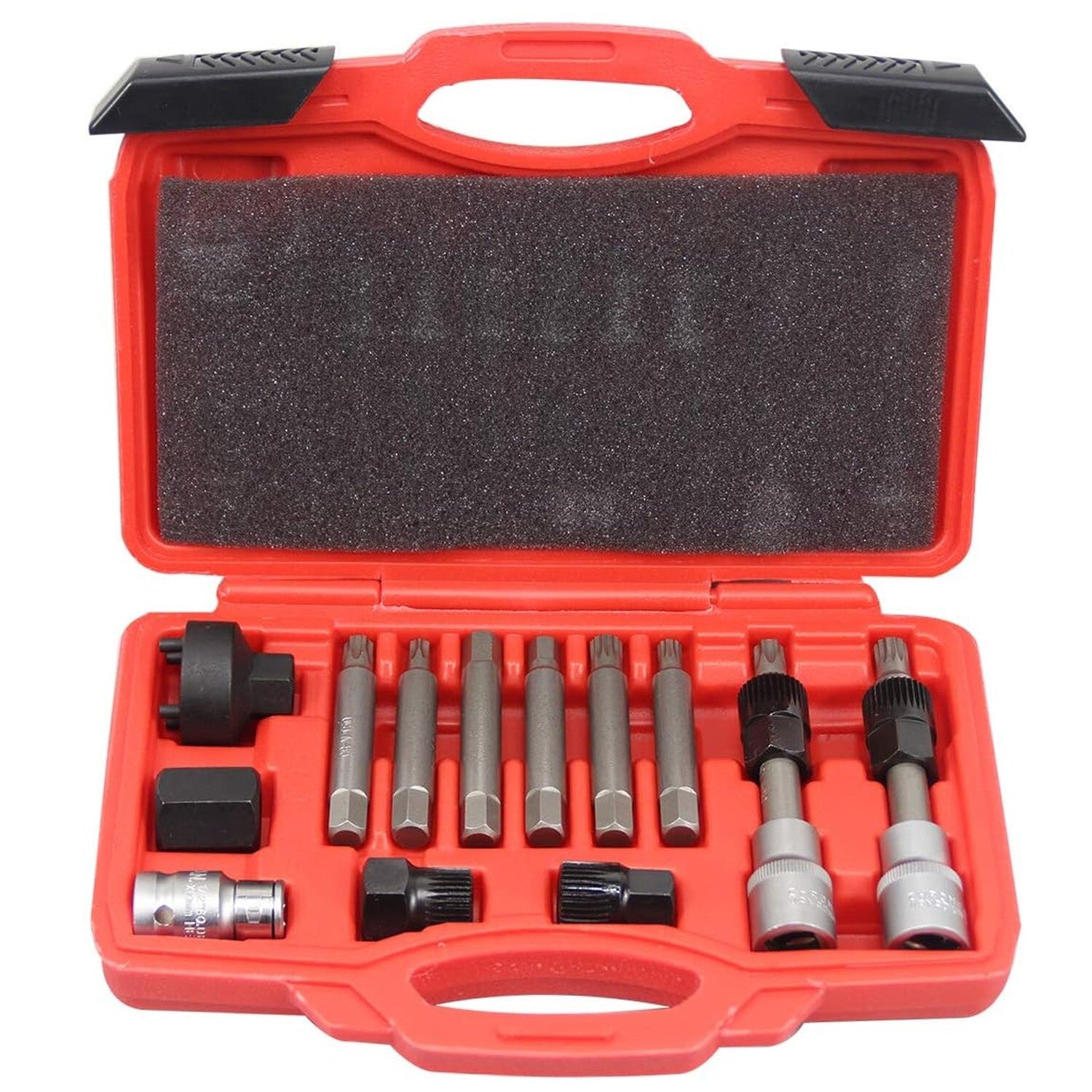 13-Piece Alternator Freewheel Pulley Removal Outlet Kit Garage Service Tool Kit