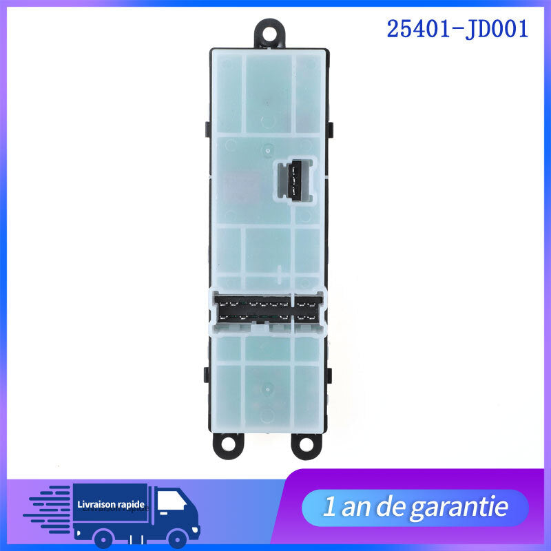 Bouton Commande Leve Vitre Platine pour for NISSAN Qashqai Pathfinder MA 25401EB30B