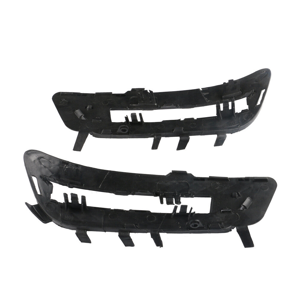Pair Front Bumper Grille Fog Light Cover for MERCEDES E CLASS E350 E550 09-16