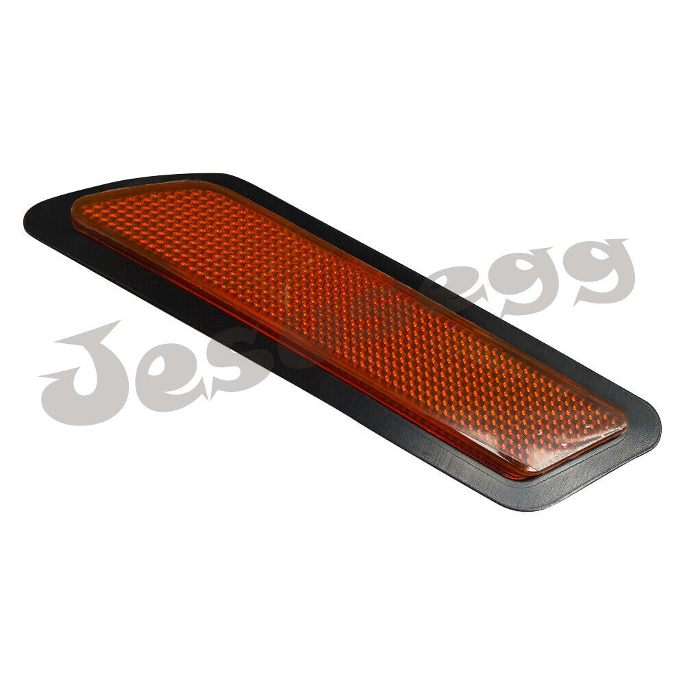 for BMW F30 F31 3-Series Black Front Left Bumper Reflector Side Marker Light