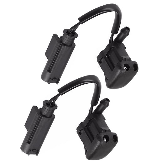 2x Windshield Washer Nozzle Heated Fit 5 Series E39 525i 528i 530i 540i M5 97-03