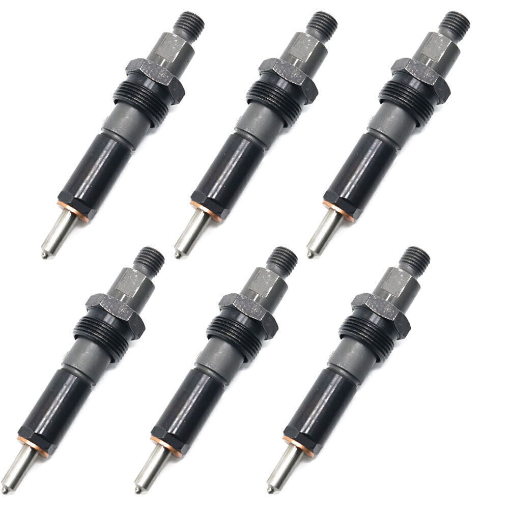 6 fuel injectors, model 0432131837, for first-generation for Dodge 5.9L engines (1989-1993-).