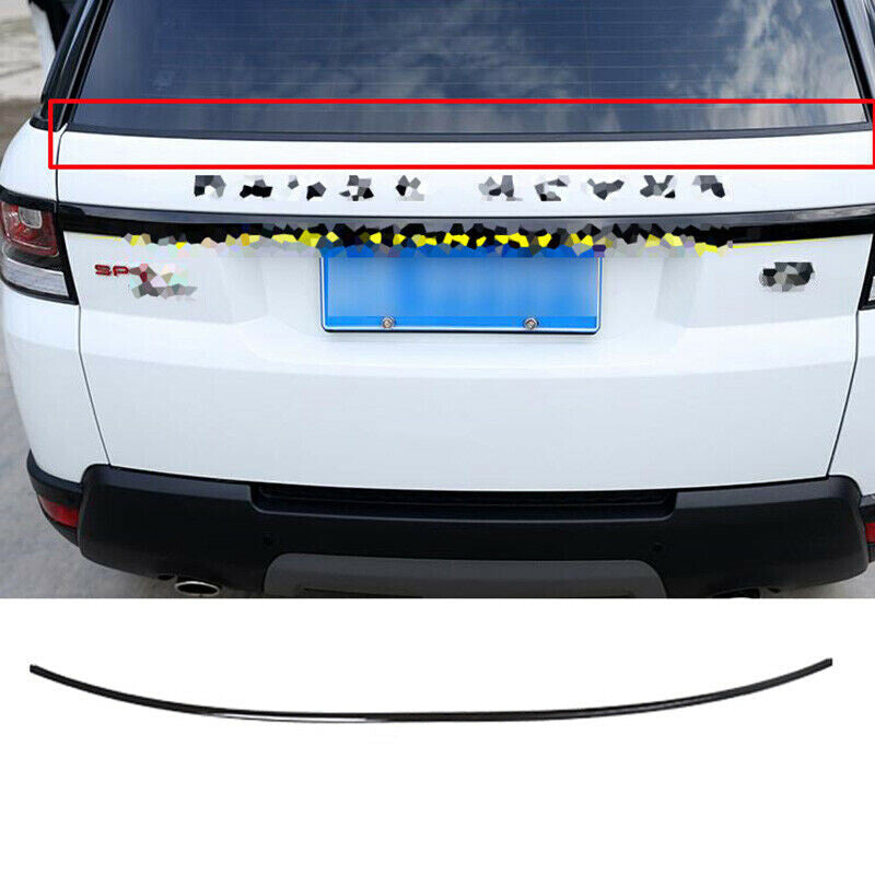Black Tailgate Rear Window Bottom Strip Trim Fit for Range Rover Sport 2014-2021