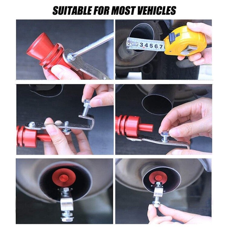 General Motors turbo whistle exhaust tailpipe blow valve Bov aluminum