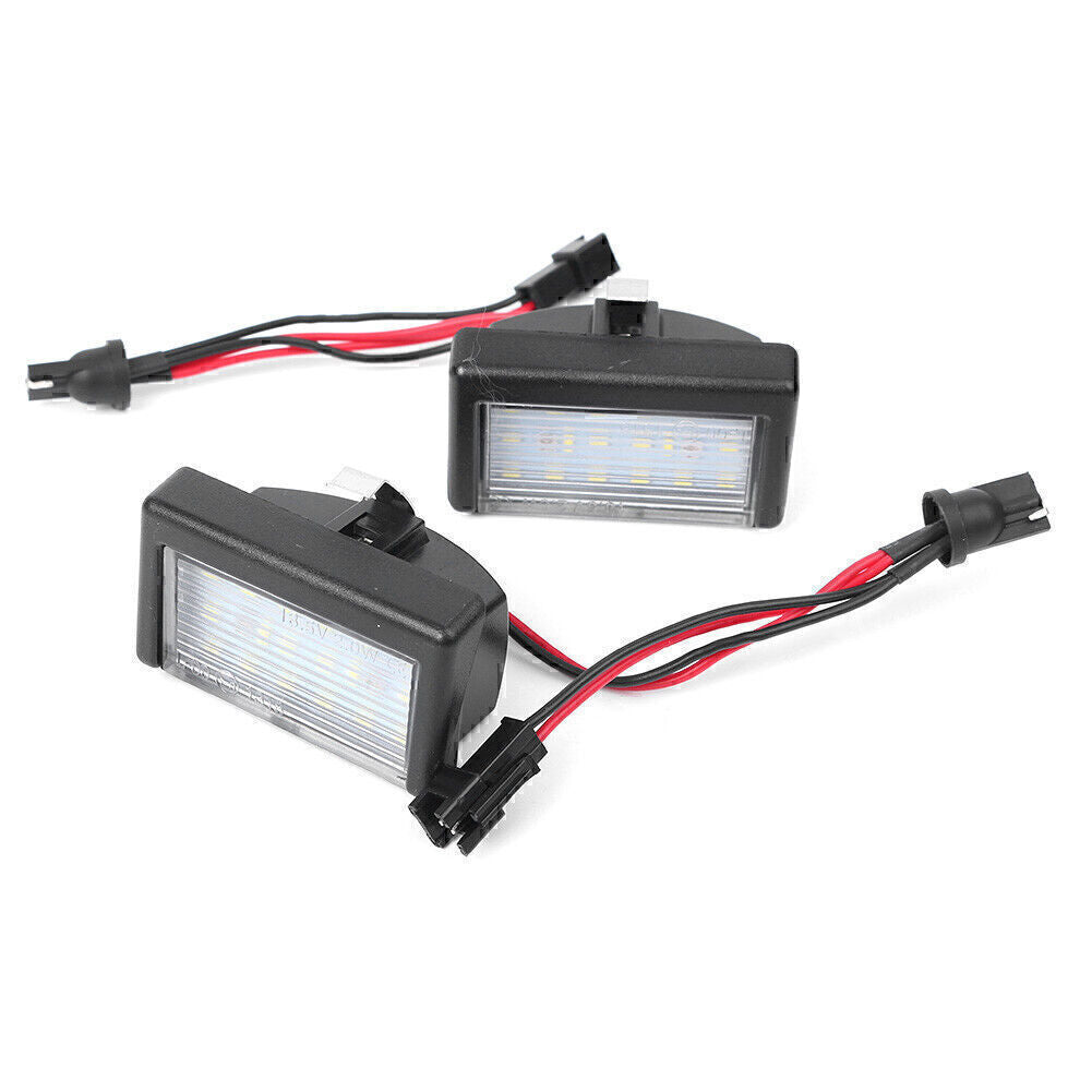 Pair Car Error Free LED License Plate Number Light Lamp for Benz ML W164/X164X