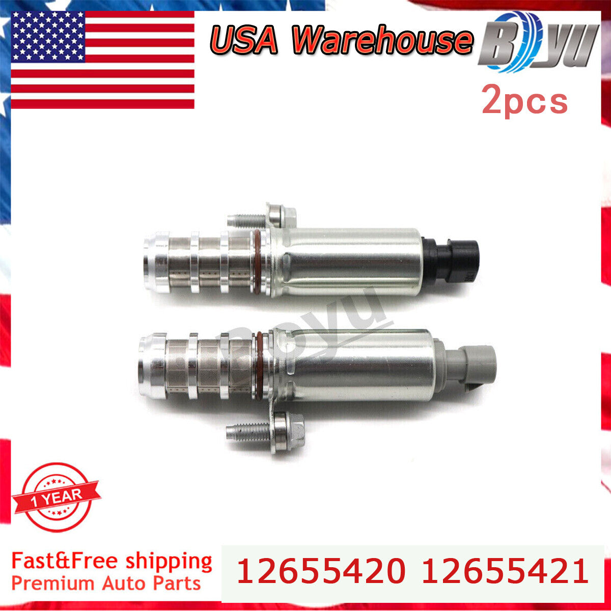 12655420 12655421 Camshaft Position Solenoid Valve For New for Chevy GM for Buick