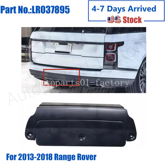 LR037895 Rear Hitch Receiver Cover Tow Eye Bumper For 2013-2018 for Range Rover