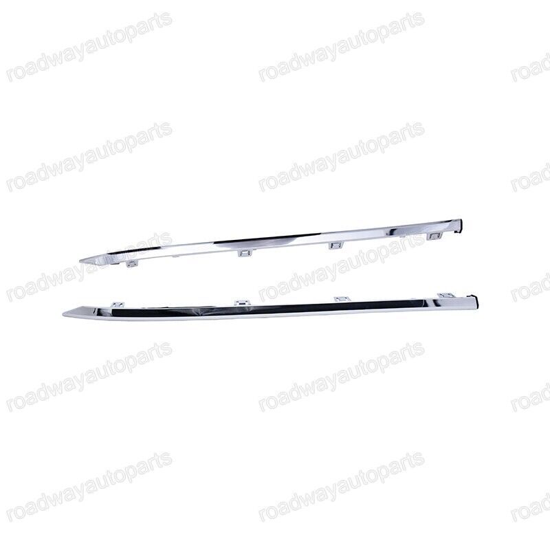 2Pcs Rear Bumper Lower Chrome Trim Moulding Fit for Honda Accord 2018 2019-2020